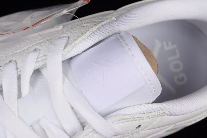 All categories Air Jordan Jordan series basketball shoes Air Jordan 1 Low Z version Air Jordan 1 Low Golf "Triple White" AJ1 Joe 1 new golf version all white color DD9315-101